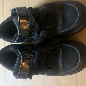 Echo Kids Black Sneakers